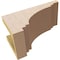 Ekena Millwork 5"W x 10"D x 5"H Wide Pescadero Rough Cedar Woodgrain TimberThane Corbel, Primed Tan CORUR05X10X05PECRCPR - alternate 4